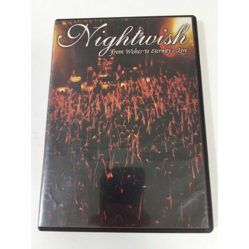 DVD Nightwish - From Wishes To Eternity Live - Nacional - Seminovo - Ótimo Estado
