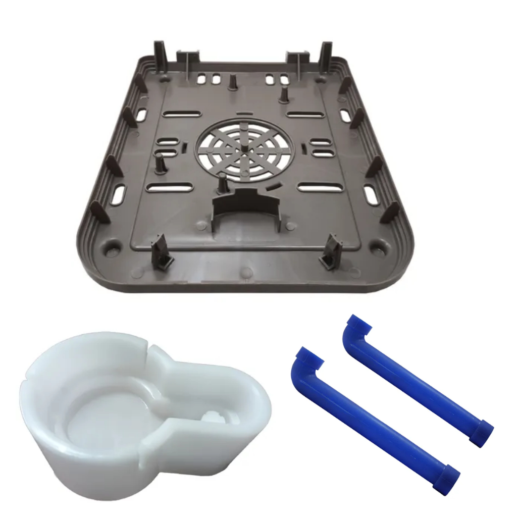 Kit Base + Mangotes de silicone + separador de agua bebedouro esmaltec egm30
