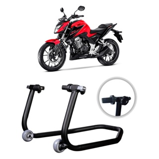 Cavalete Traseiro Moto Universal Suporte Traseiro Apoio Na Balança P/ Honda Linha CB Arena 299 em Oferta na Shopee