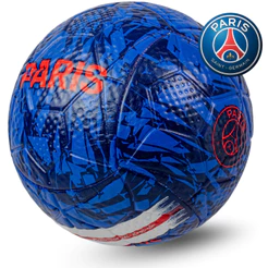 Mini Bola Futebol Paris Saint Germain PSG Infantil Juvenil Jogo Resistente Criança Menino Menina