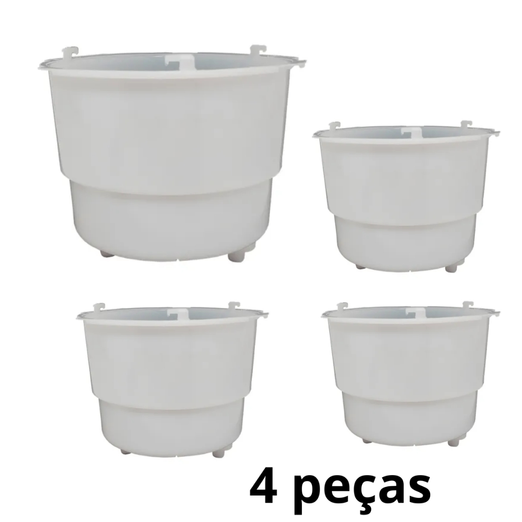Kit 4 Cuba reservatorio caneca do bebedouro esmaltec egm30 original mesa