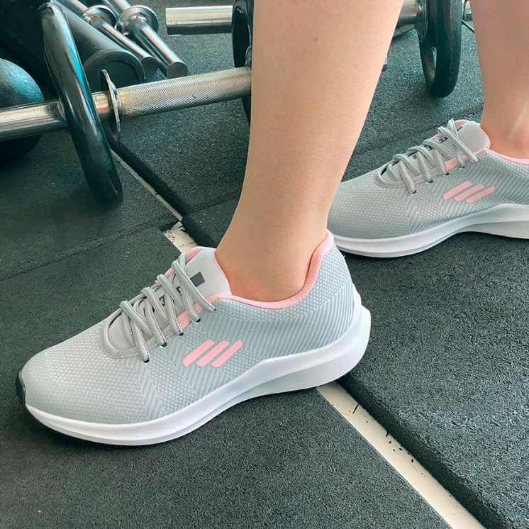 Tênis O2X Shade Fitness Feminino Academia Caminhada Confortável