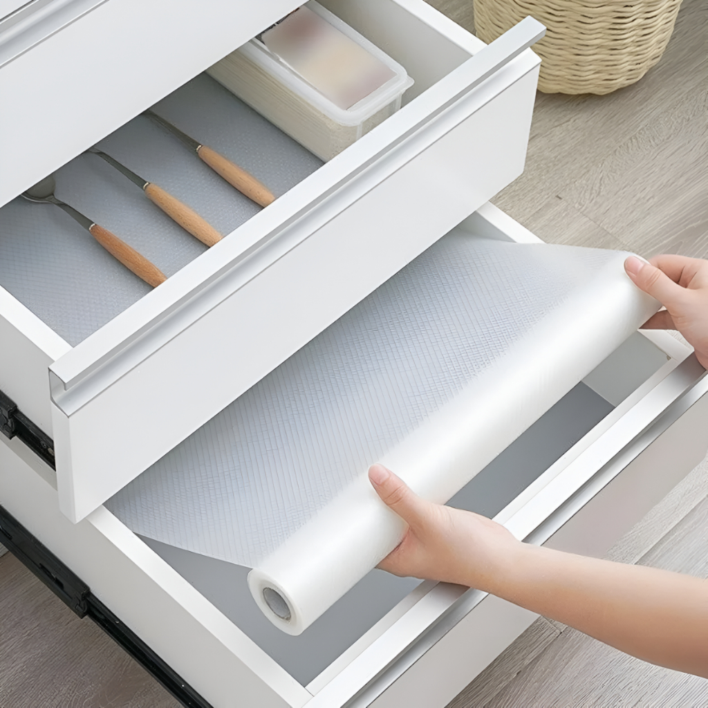 Forro para Gavetas Closet Armário Cozinha Pvc Antiderrapante: Onde Comprar | BuscaProdutos