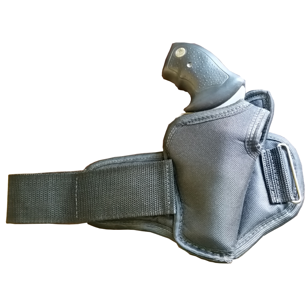 Coldre Tornozelo Cordura Revólver 5 Tiros 2 Polegadas Taurus Rt85 Rt605