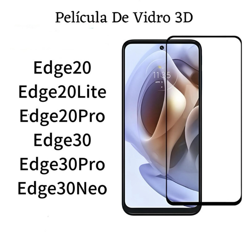 Kit 3Pcs/5Pcs Película De Vidro Temperado Para Motorola Edge20 Edge30 Edge 20 30 Lite Pro Neo Edge20Pro Edge20Lite