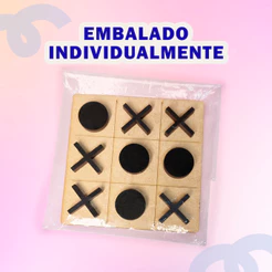 Kit com 30 Jogos da Velha Artesanal Educativo MDF Lembrancinhas