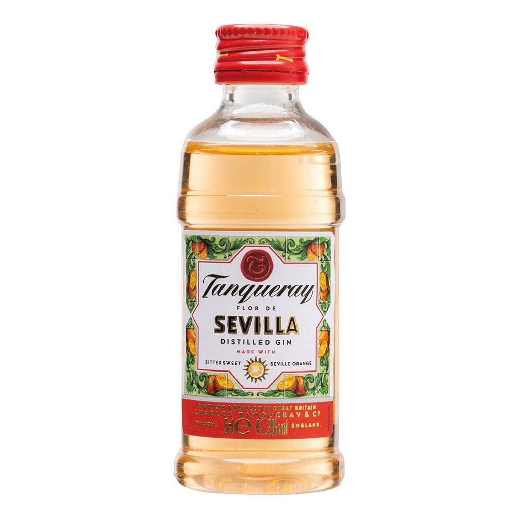 MINIATURA GIN TANQUERAY FLOR SEVILL 50ML