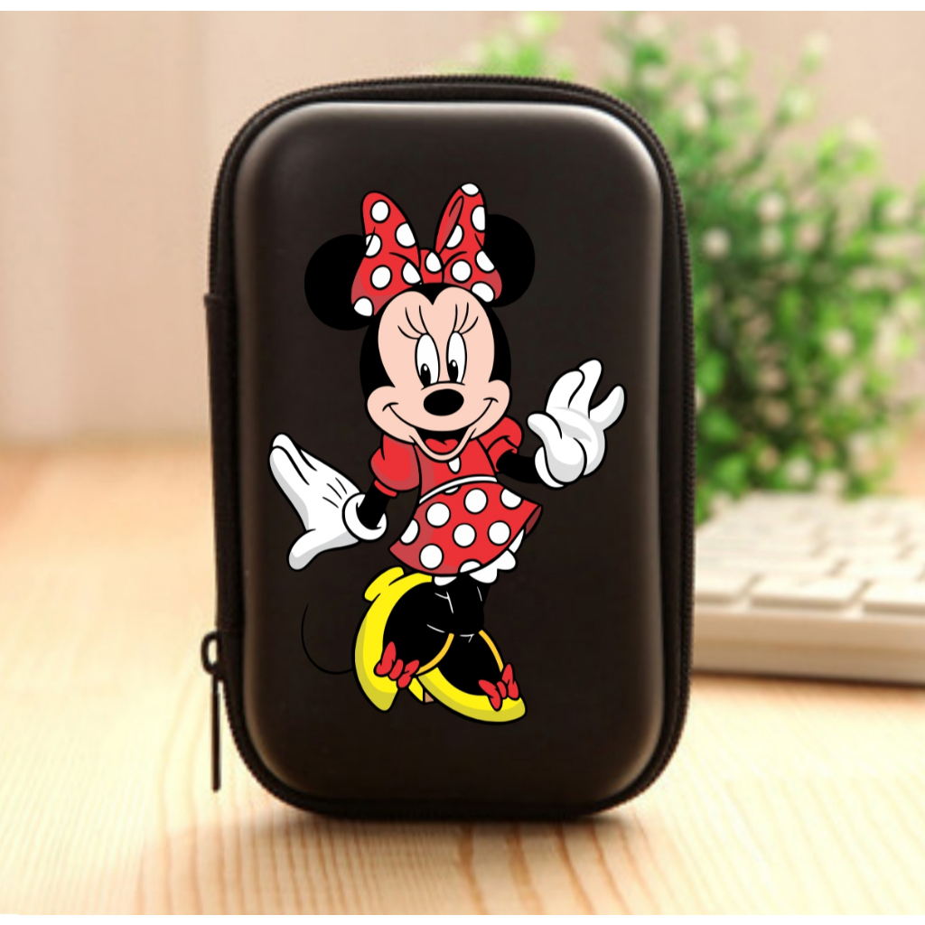 Estojo Personalizada Minnie Stitch Case Presente para Acessórios, Fones, Cabos, Batom   ETJ 024