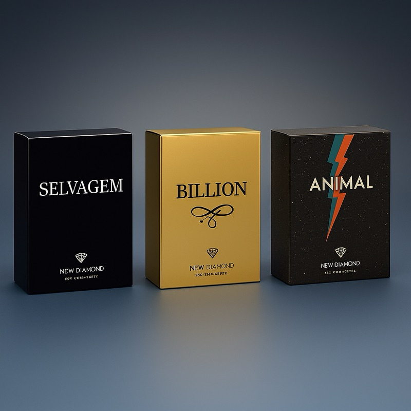 kit 3 Perfumes Masculinos 100ml cada | Perfume para homem Perfumes importados | Deo Perfume importado masculino