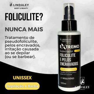 Extreme Skincare Foliculite e Pelos Encravados Depilação e Barba 120ml - Lindaley Unissex em Oferta na Shopee