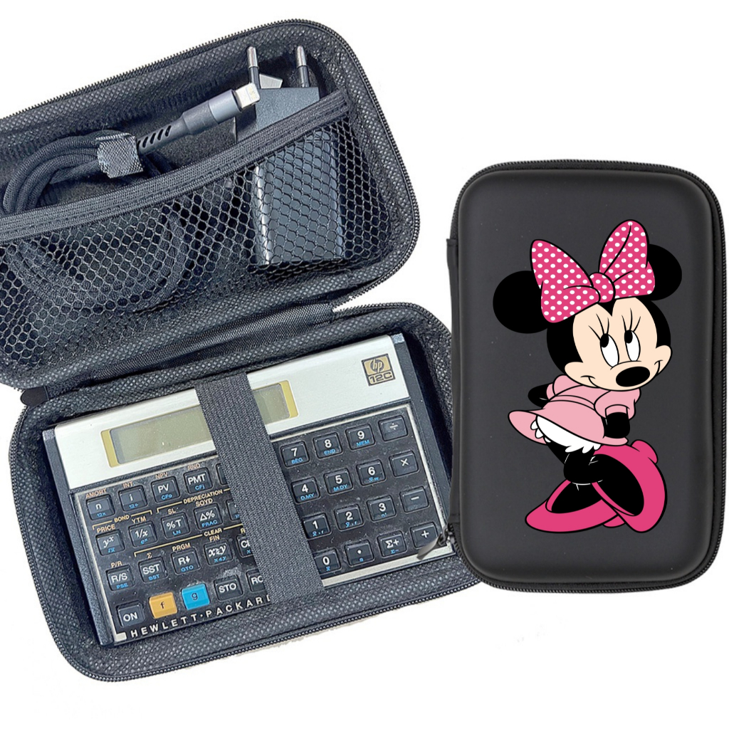 Estojo Personalizado Minnie Case Presente para Acessórios, Fones, Cabos, Batom, Kits ETJ 025 — imagem 2 de 2