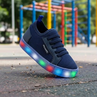 Tênis Infantil Menino Urban Guty Com Luz de Led Lançamento em Oferta na Shopee