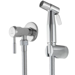 Ducha Higiênica Intima Banheiro Metal Cromado 120cm