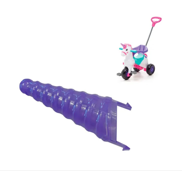 Chifre Unicornio Triciclo Velotrol Fantasy Calesita Acessório
