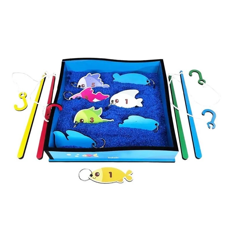 Pescando Peixinhos Pescaria Babebi Brinquedo Pedagógico 6072