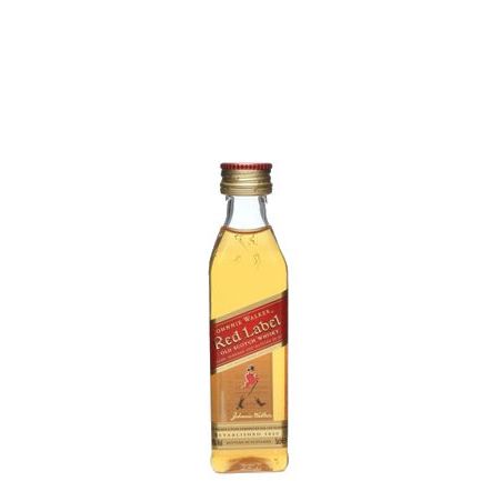 MINIATURA WHISKY RED LABEL 50ML em Oferta na Shopee