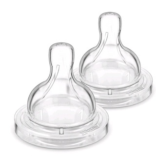 Kit 2 Bicos Para Compatível Mamadeira Avent Classic/ Compativel