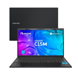 Notebook Positivo Vision C15M Intel Celeron N4500 8GB RAM 128GB eMMC 15,6'' Full HD W11 Minitela e Tecla Copilot Cinza - em Oferta na Shopee