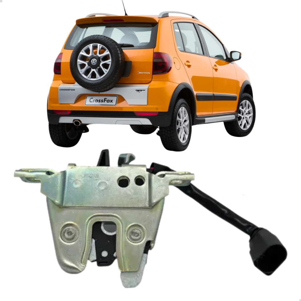 Fechadura Do Suporte Do Estepe Volkswagen Crossfox 2009 a  2017