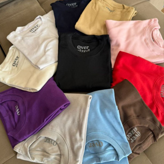 Camiseta masculina OverSized modelo  StreetWear Gola canelada alta Malhão macio e grosso em Oferta na Shopee