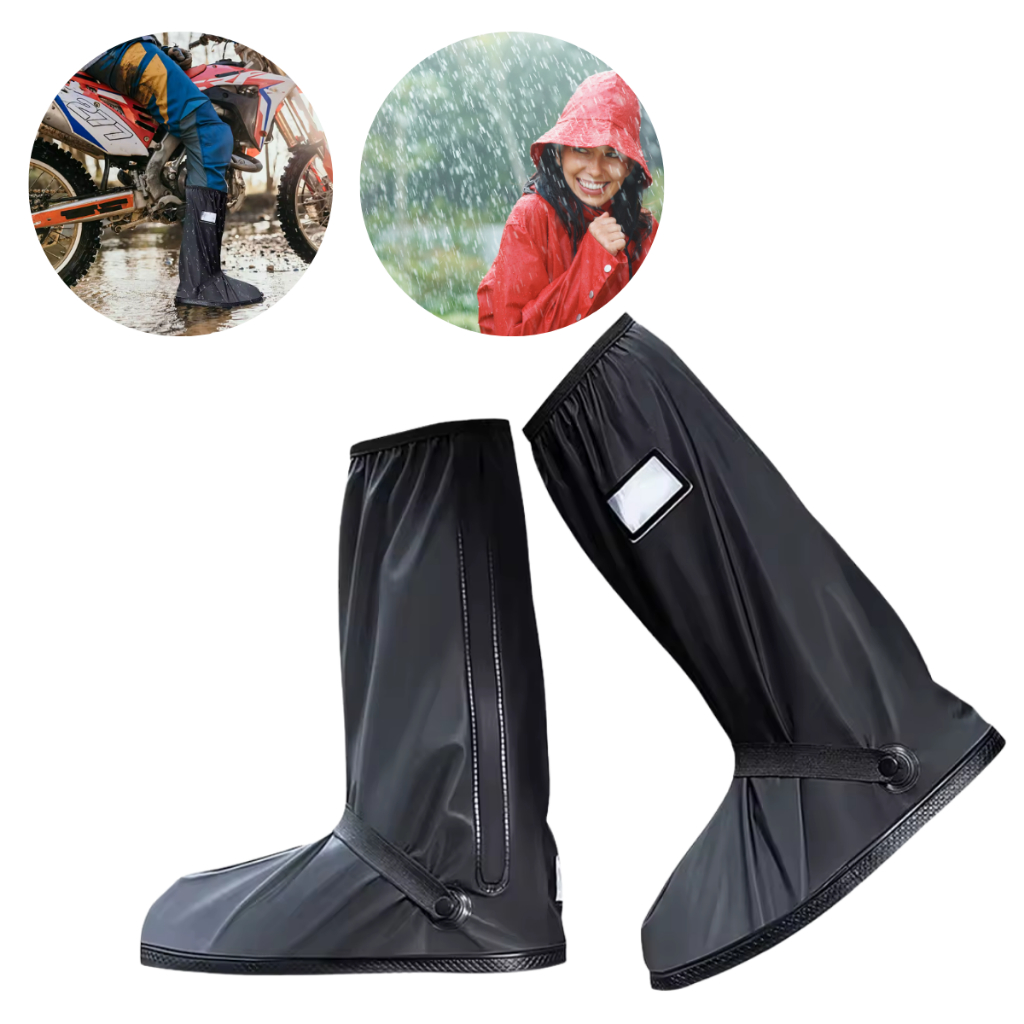Capa Chuva Protege Sapato Pé Tênis Moto Adulto Impermeável Motoqueiro Calçado em Oferta na Shopee