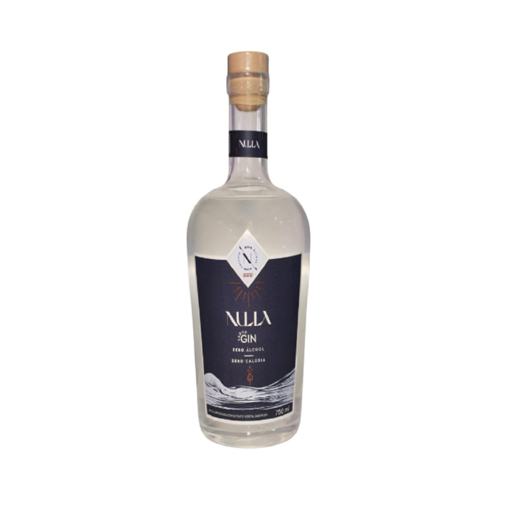 NULLA SABOR GIN ZERO ALCOOL 750ML em Oferta na Shopee