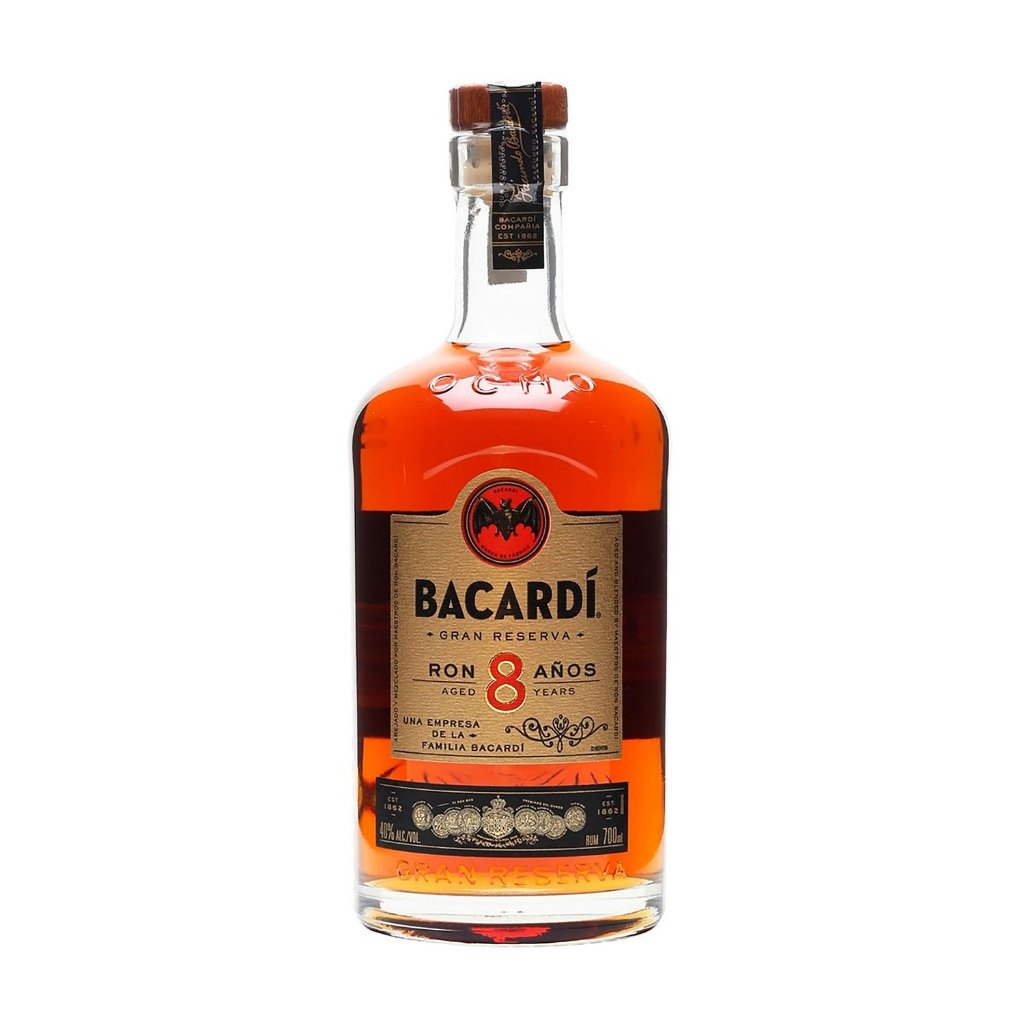 RUM BACARDI 8 ANOS 750 ML