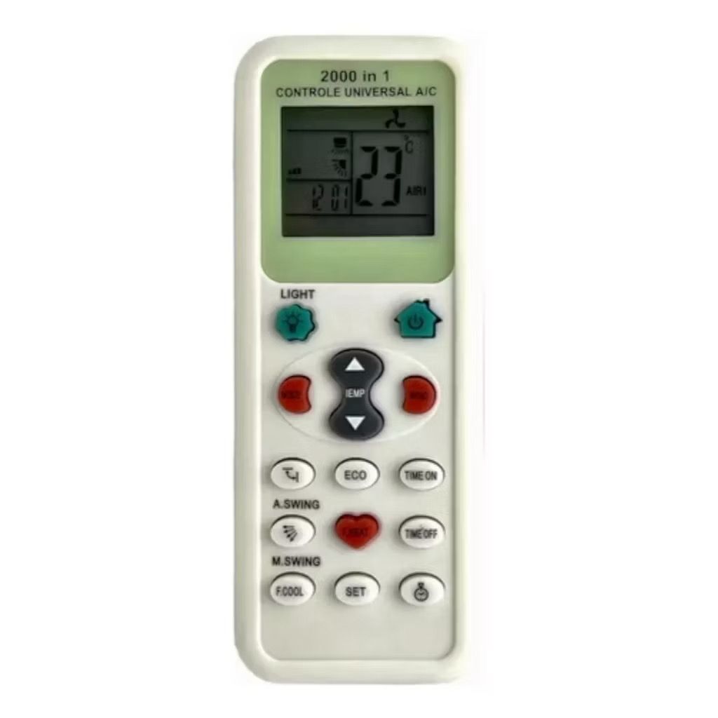 Controle Ar Condicionado Universal Diversos Modelo 2000 Em 1 FBG 9023 SKY 9023