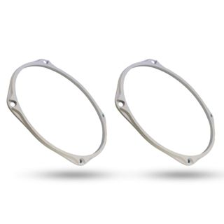 Kit 2 Aro Adaptador Alto Falante 6 Polegadas Som Automotivo 6x9 Modelo Branco Alto Falantes P/ 6 Pioneer em Oferta na Shopee