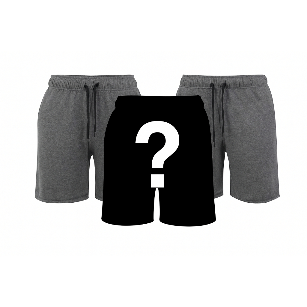 Kit 3 Bermudas Moletom MXD Conceito Alta Qualidade Sortida Limpa Saldo Moletinho Cores Vivas Shorts