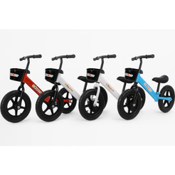 Bicicleta De Equilíbrio Infantil Importway Aro 12 Balance Bike Sem Pedal Leve E Resistente