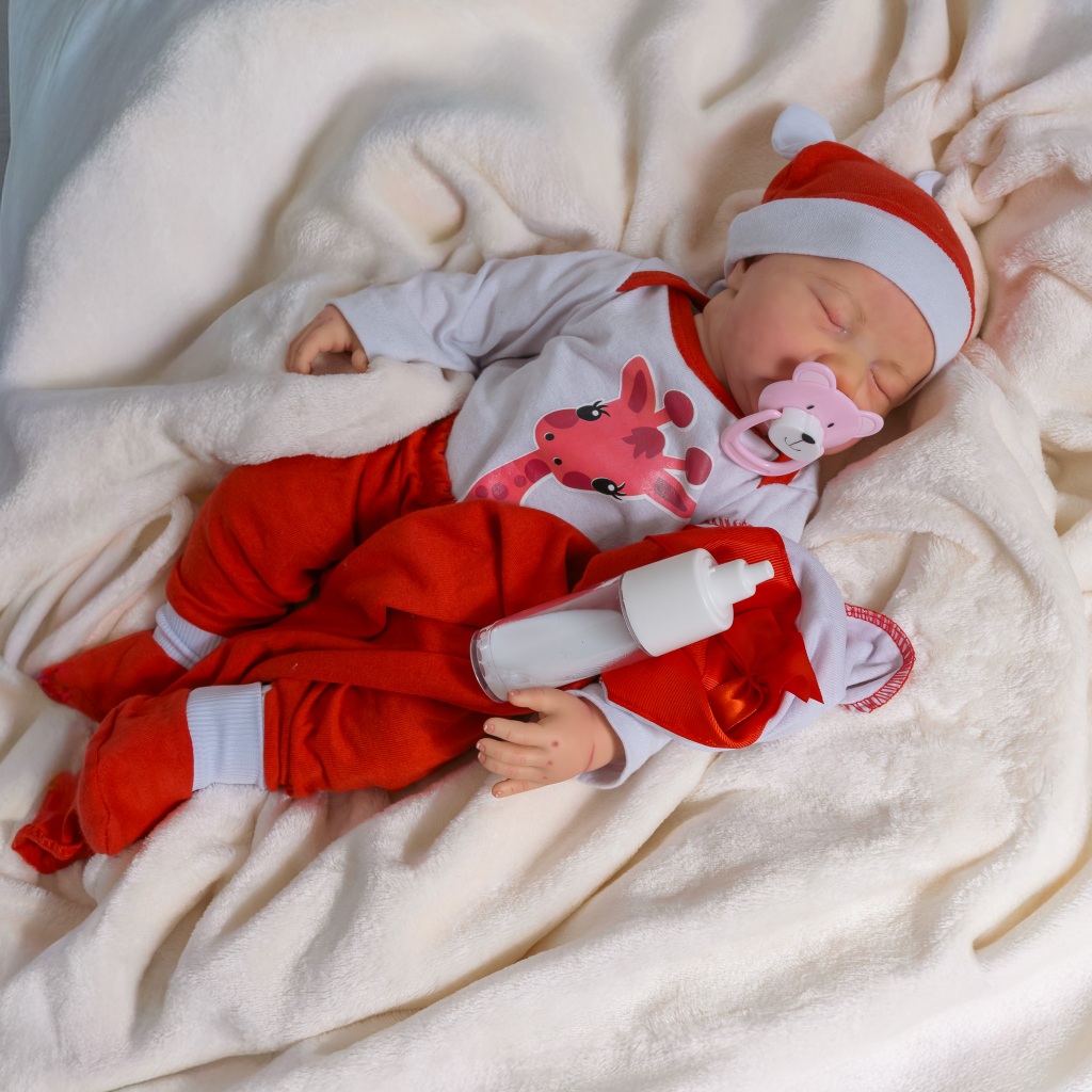Bebê Reborn Boneca Realista Em Silicone De Olhos Fechados Pode Dar Banho Envio Imediato em Oferta na Shopee