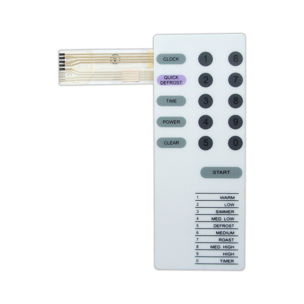 Membrana Teclado Microondas  Sharp Fb044