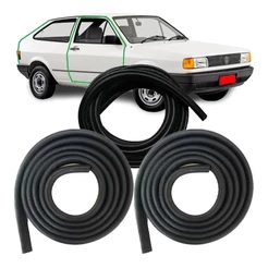 Kit Borracha Porta E Porta Malas Gol Quadrado E Voyage Quadrado 1988 A 1994