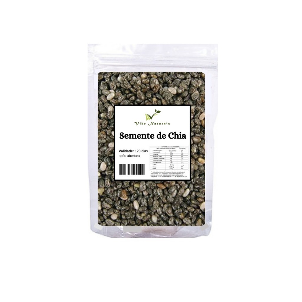 Semente de Chia - Qualidade Premium
