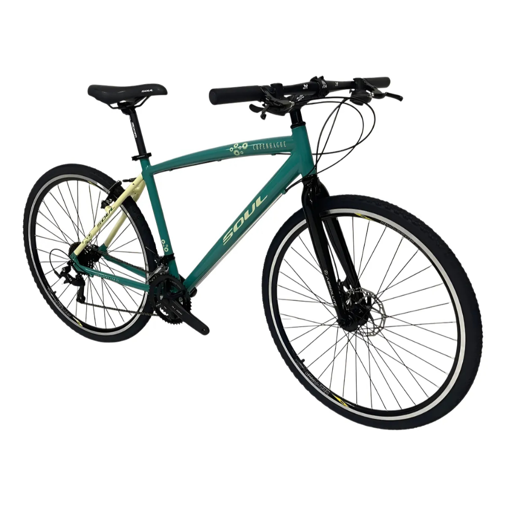 Bicicleta Aro 700 Soul Amsterdam 18V Freio Disco Alumínio Urbana