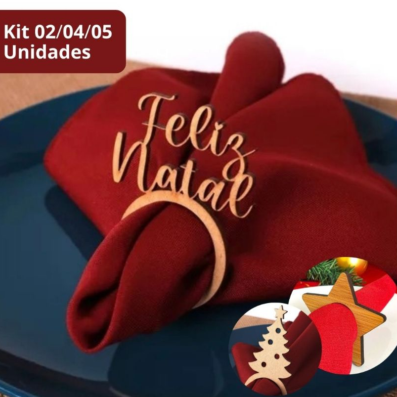 Guardanapo Natalino para Mesa Posta: Onde Comprar | BuscaProdutos