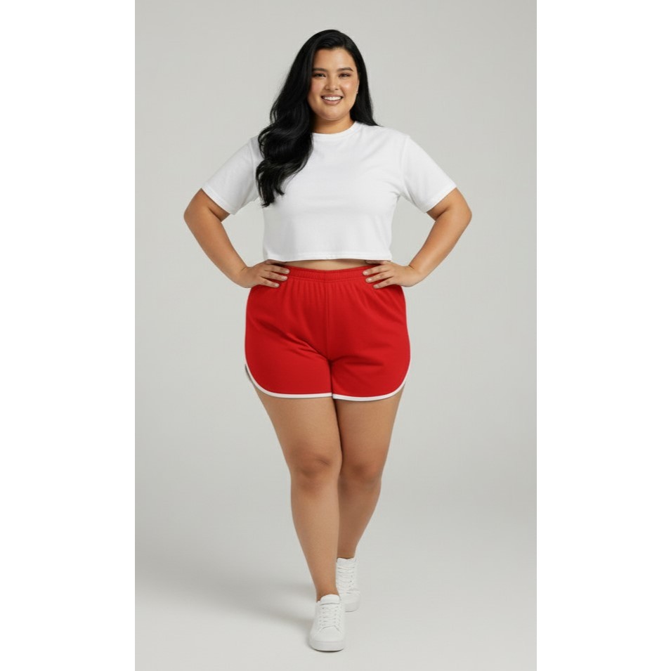 Shorts de Dormir Feminino Plus Size G1 ao G4.