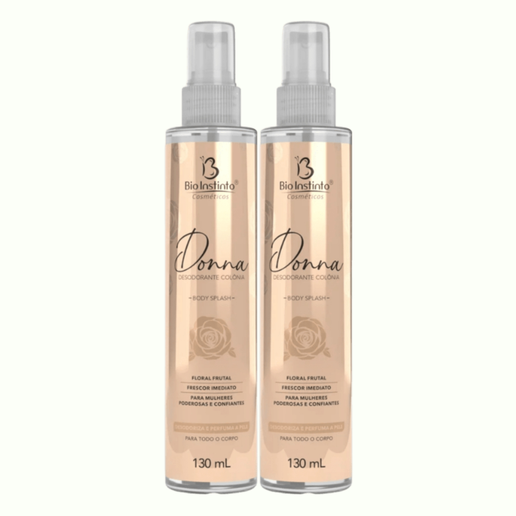 Body Splash Colônia Desodorante para o Corpo Todo 130 ml - Bio Instinto