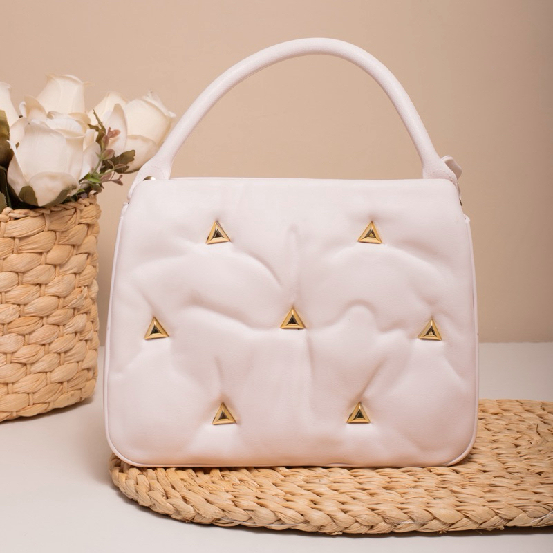 Bolsa Feminina Antonella Media Moderna Tiracolo Transversal Alça Removível Elegante Casual Festa Trabalho Estilosa