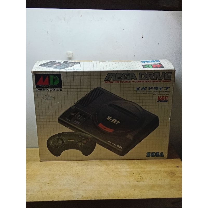 Mega Drive Japones, na Caixa