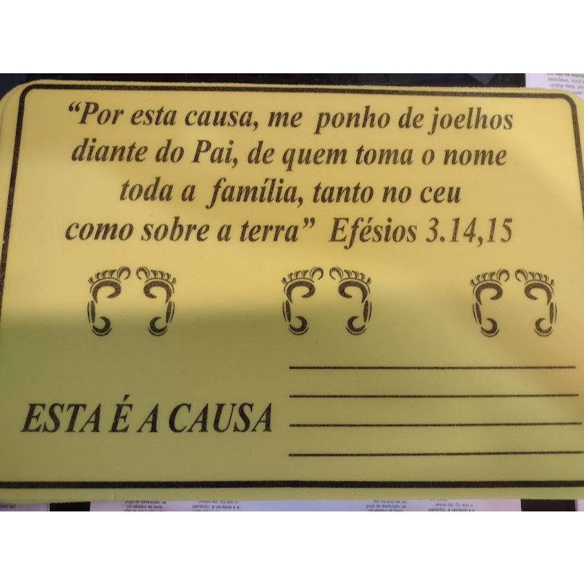 Imagem Tapete de Oração EVA 40 unidades