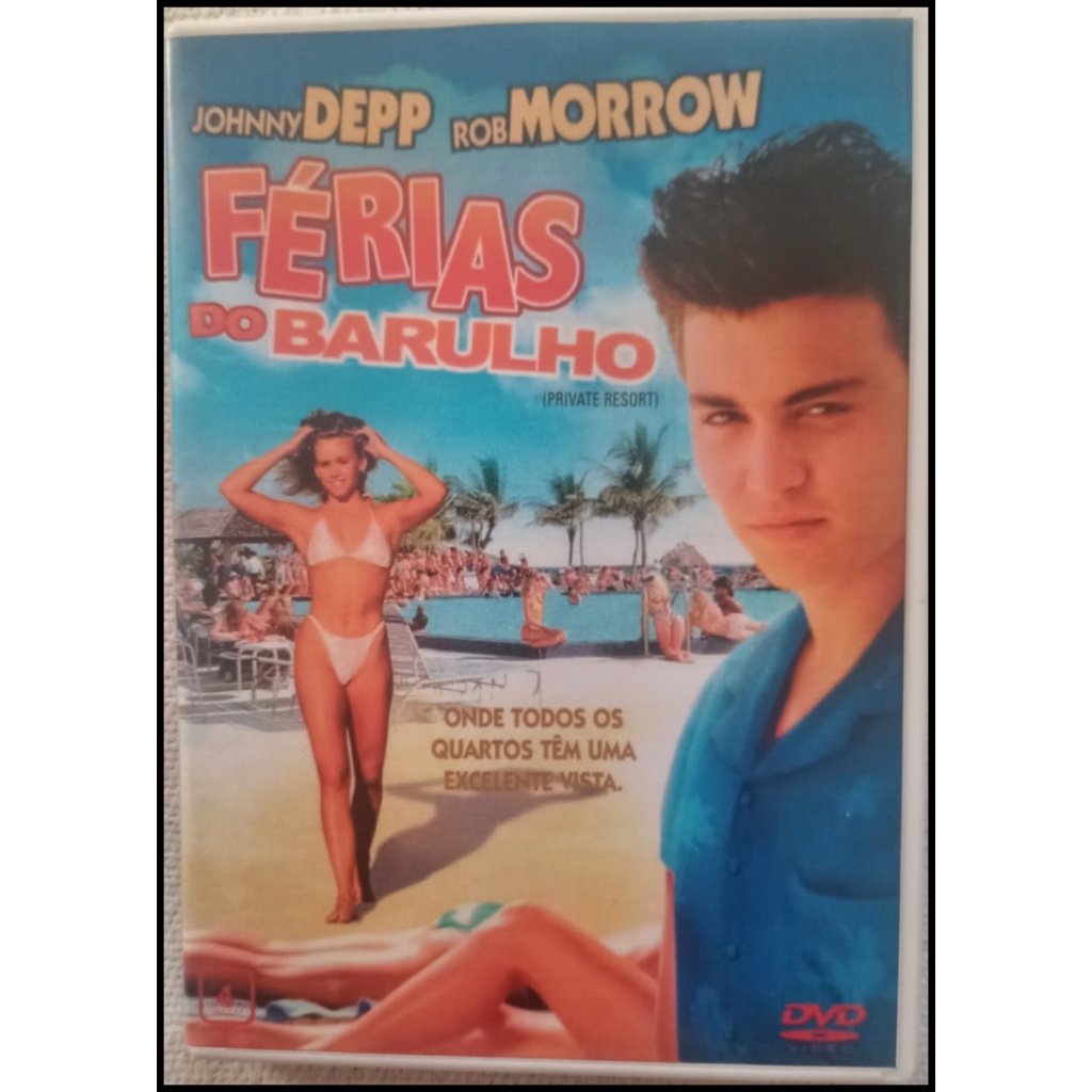 DVD Férias do Barulho - Johnny Depp - Original