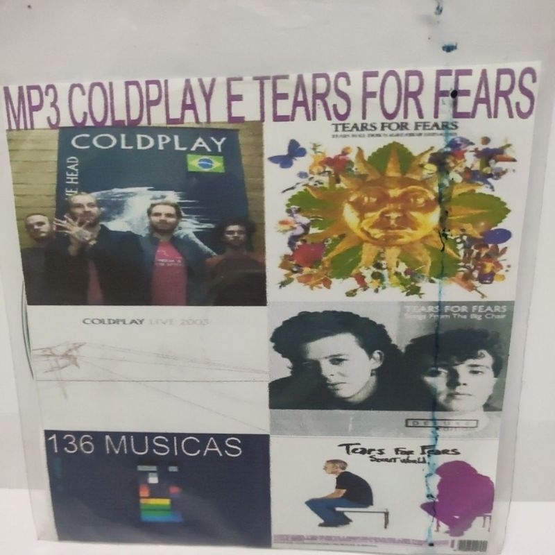 MP3 Coldplay e tears for fears discografia