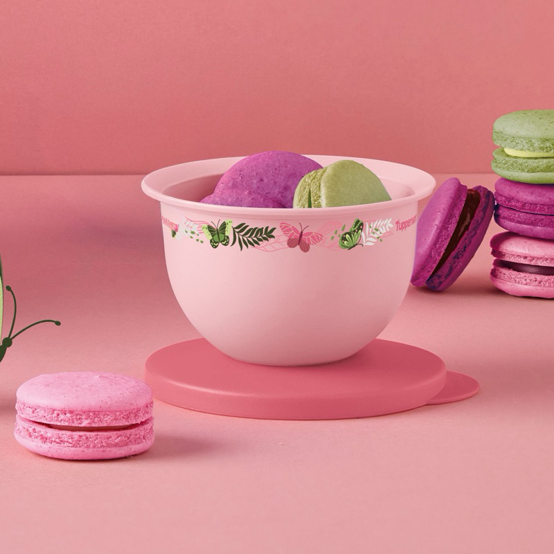 Tupperware Tupperware Tigela Murano Borboletas 200ml Rosa