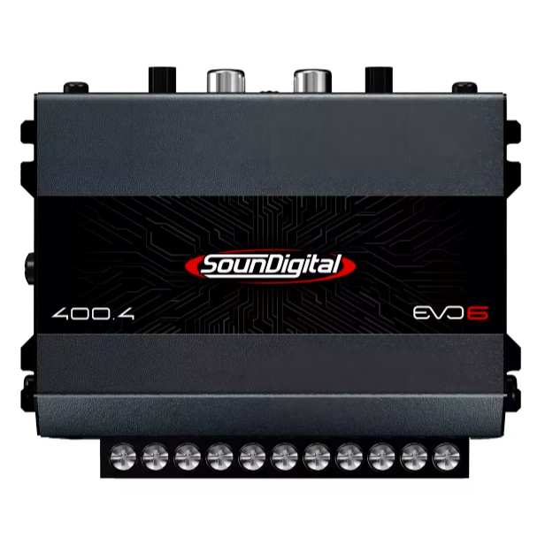 Módulo Amplificador Soundigital 400.4 Evo 6 Classe D 4 Canais 4 Ohms - Canal 2 Ohms E Bridge 4 Ohms em Oferta na Shopee