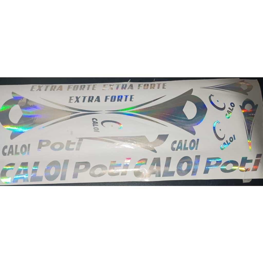 Adesivo Bicicleta Caloi Poti Extra Forte Bike