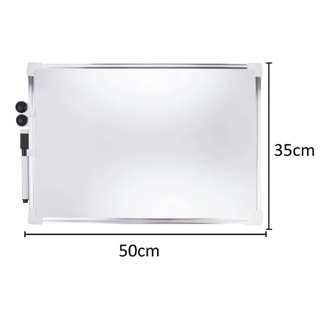 Lousa Quadro Branco Magnético Moldura Alumínio Com Caneta Apagador E Imã Para Recados 30x40/35x50 em Oferta na Shopee