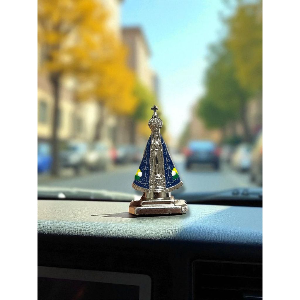 Mini Imagem De Nossa Senhora Aparecida Para Colocar No Carro