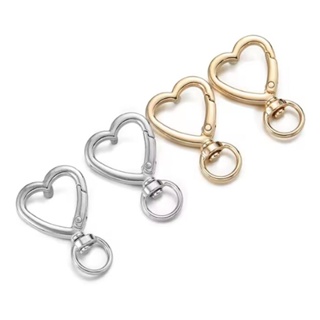 Fecho Mosquetão Coração Elo Giratório 28mm em Oferta na Shopee
